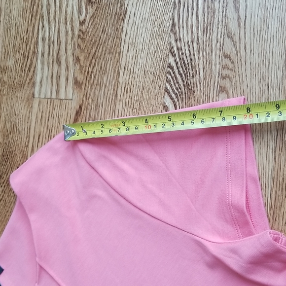 (XL) Talbots Business Casual Short Sleeve Rayon Blend Top - Picture 6 of 8